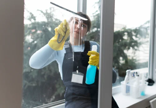Nettoyage de vitres intérieures et extérieures à Brouennes